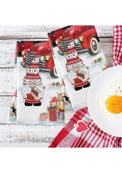 U Tarzı Kullanışlı Mutfak Havlusu Çabuk Kuruyan Bulaşık Bezi Havlu Dayanıklı Yemekleri Yapmak Noel Stilleri Tatil Çay Kardan Adam El Havlusu (Yurt Dışından) fırsatları