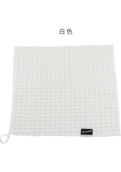 Beyaz Stil 30*30 cm Süper Emici Havlu Barista Havlu Rag Bar Kahve Makinesi Temizlik Bezi Sofra Ev Temizlik Havlusu (Yurt Dışından)