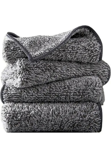 20X25CM Tarzı Mikrofiber Mutfak Bezi Büyük Su Emme Bulaşık Makinesi Ev Temizlik Çevre Birimleri 20G Mutfak Bezi 3D Bambu Elyaf (Yurt Dışından) fırsatları
