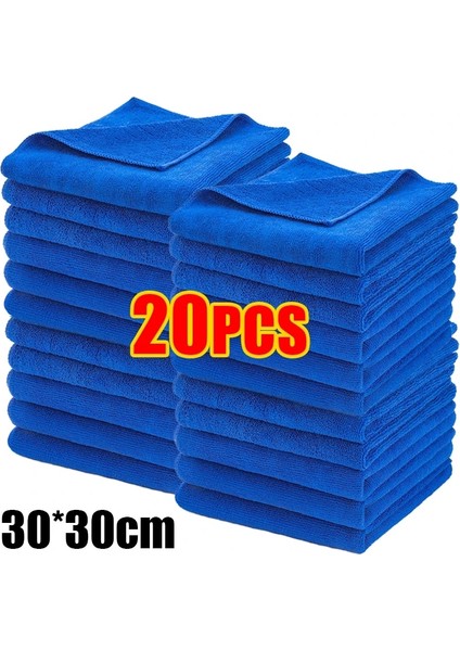 25X25CM-10 Adet Tarzı Mikrofiber Havlu Araba Temizleme Için Yumuşak Hızlı Kuruyan Otomatik Detaylandırma Parlatma Bezi Ev Araç Bakım Hemming Havlu Duster Paçavra (Yurt Dışından) fırsatları