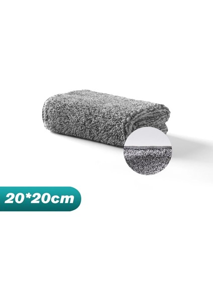 20X20CM Stili 5 Adet Adet Mutfak Temizlik Havlusu Mikrofiber Temizlik Bezi Bulaşık Bezi Emici Yapışmaz Yağ Paçavra Pot Bulaşık Yıkama Bezi (Yurt Dışından)