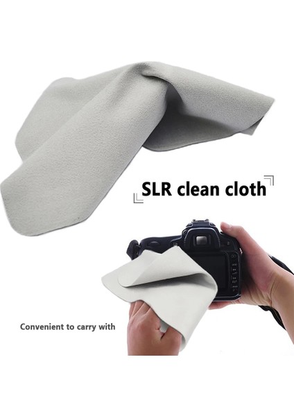 Çift Taraflı Temizlik Bezi Ekran Cam Lens Silgi Cep Telefonu Altlığı Kamera Gözlük Bezi Yüksek Su Yağ Anti-Statik (Yurt Dışından) fırsatları