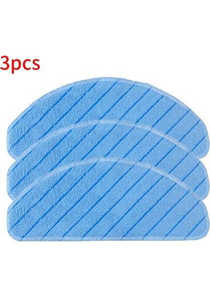 3 Adet Tarzı 3 Adet Yıkanabilir Paspas Pedleri Ecovacs Deebot Ozmo Max T9 Aıvı T8 N8 N9 Elektrikli Süpürge Mikrofiber Mop Bezi Paçavra (Yurt Dışından)