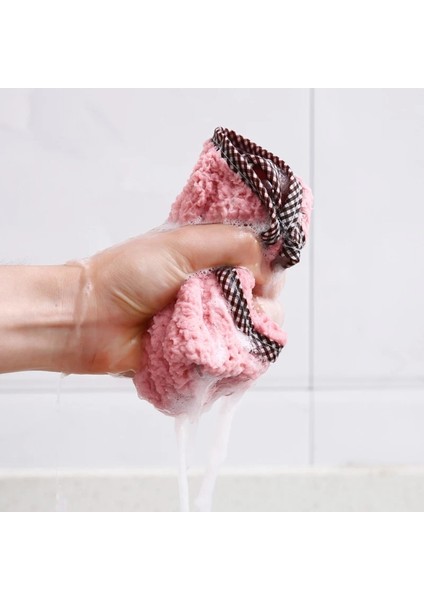 Yeşil Tarzı 10 Parça Adet Mutfak Havlusu Bulaşık Bezleri Yapışmaz Yağ Kalınlaşmış Masa Temizlik Bezi Emici Ovma Pedi Mutfak Paçavra Alet (Yurt Dışından) fırsatları