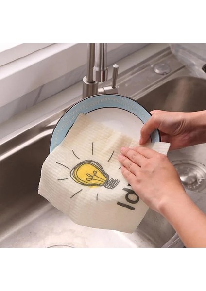 Çikolata Tarzı 17X20CM 2 Adet Mutfak Temizlik Bezleri Almanya Pamuk Hamuru Havlu Yapışmaz Yağ Bulaşık Havlusu Selüloz Sünger Mutfak Bezi Temizlik Havlusu (Yurt Dışından) modelleri