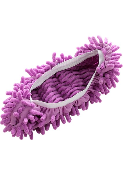 Mor Tarzı 1 Adet Çok Fonksiyonlu Ev Temizlik Paspası Kafası Tembel Paspas Ayakkabı Zemin Toz Temizleme Terlik Zemin Mikrofiber Temizleme Aracı (Yurt Dışından) fırsatları