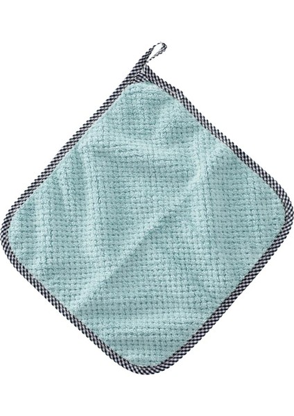 Yeşil Stil 1 Bilgisayar 5 Adet Mikrofiber Bulaşık Bezi Yapışmaz Yağ Emici Havlu Mutfak Için Çok Fonksiyonlu Ev Banyo Havlusu Mutfak Malzemeleri (Yurt Dışından)