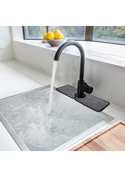 No.4 Stili Mutfak Musluk Emici Mat Lavabo Sıçrama Koruması Mikrofiber Musluk Sıçrama Yakalayıcı Tezgah Koruyucu Товары Для Кухни (Yurt Dışından)
