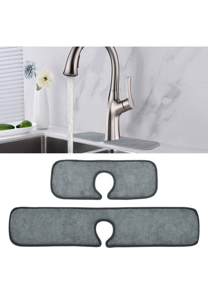 63.5X12.7CM Stili 1 Parça Mutfak Lavabo Sıçrama Mat, Mutfak Banyo Kurutma Için Musluk Sıçrama Yakalayıcı Tezgah Emici Mat (Yurt Dışından) indirimleri