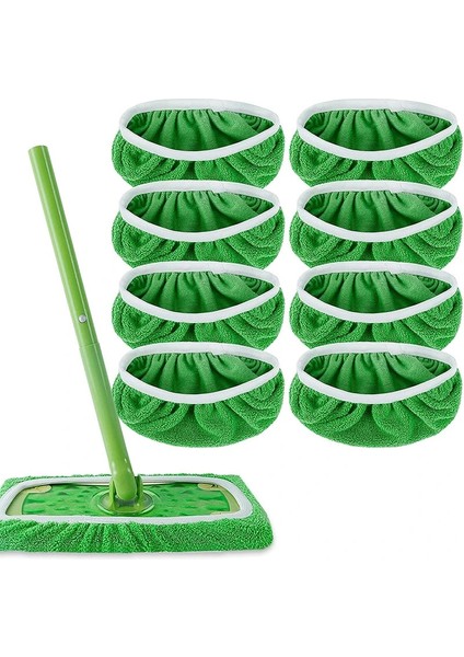 No.5 Tarzı 45,3X11,5 cm Kalınlaşmış Elastik Bant Düz Paspas Bezi Mercan Polarmikrofiberşönil Banyo Için Yedek Döner Paspas Temizleme Pedi (Yurt Dışından)