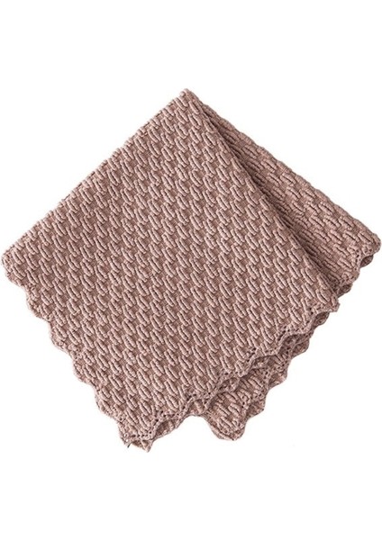 Kahve Tarzı 1 Adet Mutfak Malzemeleri Temizlik Havlusu Süper Emici Çok Fonksiyonlu Silme Bezi Temizlik Bezi Polyesternaylon Anti-Yağ Mutfak (Yurt Dışından)