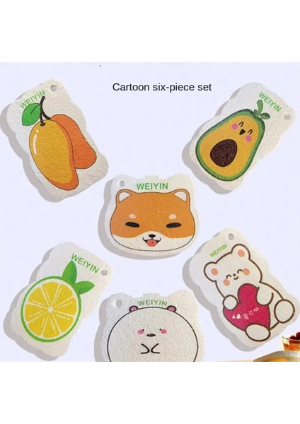 Mango Tarzı 2023 Yeni Mutfak Ovma Makinesi Bulaşık Yıkama Süngeri Sıkıştırılmış Odun Hamuru Sünger Temizlik Malzemeleri Banyo ve Mutfak Aksesuarları (Yurt Dışından) fiyatları