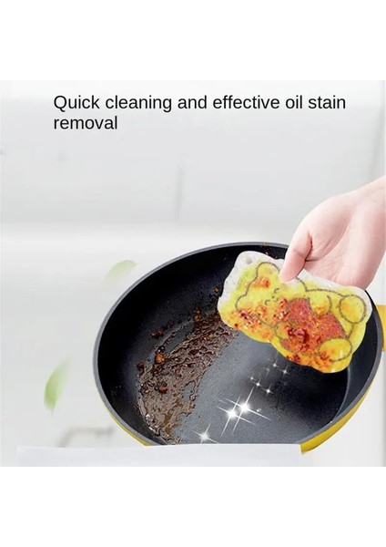 Mango Tarzı 2023 Yeni Mutfak Ovma Makinesi Bulaşık Yıkama Süngeri Sıkıştırılmış Odun Hamuru Sünger Temizlik Malzemeleri Banyo ve Mutfak Aksesuarları (Yurt Dışından) modelleri