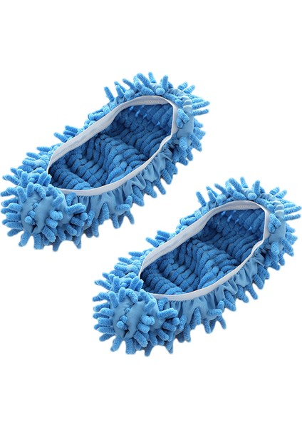 Mavi Stil 1 Çift Paspas Terlik Ayakkabı Zemin Temizliği Için Mikrofiber Ayakkabı Koruyucu Yeniden Kullanılabilir Toz Bezleri Kadınlar Için Yıkanabilir Paspas Çorap Ayak (Yurt Dışından)