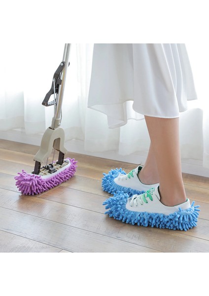 Mavi Stil 1 Çift Paspas Terlik Ayakkabı Zemin Temizliği Için Mikrofiber Ayakkabı Koruyucu Yeniden Kullanılabilir Toz Bezleri Kadınlar Için Yıkanabilir Paspas Çorap Ayak (Yurt Dışından) indirimleri