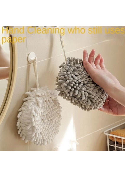 C Tarzı Çabuk Kuruyan Hentbol Şönil Iskandinav Güzel Taze Mutfak Kalınlaşmış Mendil Banyo Çabuk Kuruyan Temizleme Asılı Havlu (Yurt Dışından) fiyatları