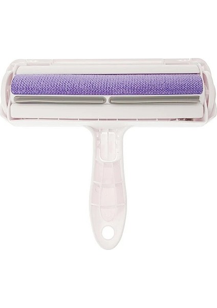 Mor Tarzı Pet Saç Rulo Sökücü Lint Fırçası 2 Yollu Köpek Kedi Tarak Aracı Uygun Temizleme Köpek Kedi Kürk Fırça Tabanı Ev Mobilyaları Kanepe Giydirin (Yurt Dışından)