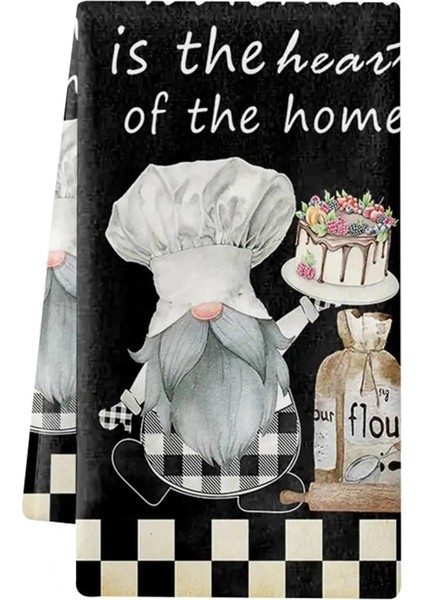 Ben Tarzım Büyük Mutfak Cüceleri Desen Bulaşık Havlusu Bulaşık Bezi Havlu Kabarık Doku Bulaşıkları Yapmak (Yurt Dışından)