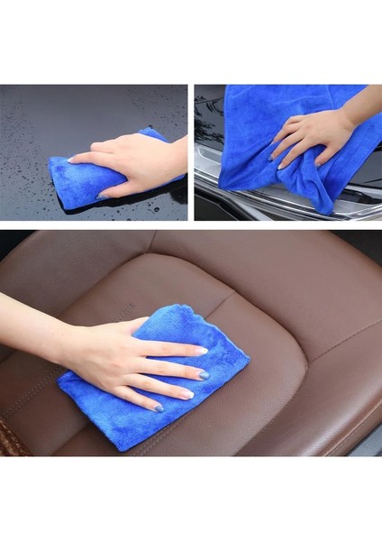 25X25CM Tarzı Mikrofiber Havlu Araç Bakım Parlatma Yıkama Temizleme Bezi Peluş Yıkama Kurutma Havlusu Kalın Peluş Elyaf (Yurt Dışından) modelleri