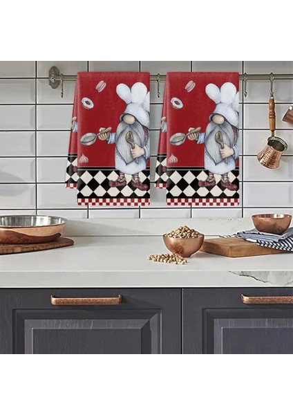 E Tarzı Büyük Mutfak Cüceleri Desen Bulaşık Havlusu Bulaşık Bezi Havlu Kabarık Doku Bulaşıkları Yapmak (Yurt Dışından) fiyatları