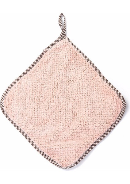 Pembe Tarzı 27.5*25 cm Ev Mercan Kadife Havlu Mutfak Emici Kalın Silin Yıkama Masa Havlusu Bulaşık Havlusu Tüy Bırakmayan Ücretsiz Dar Mutfak (Yurt Dışından) indirimleri