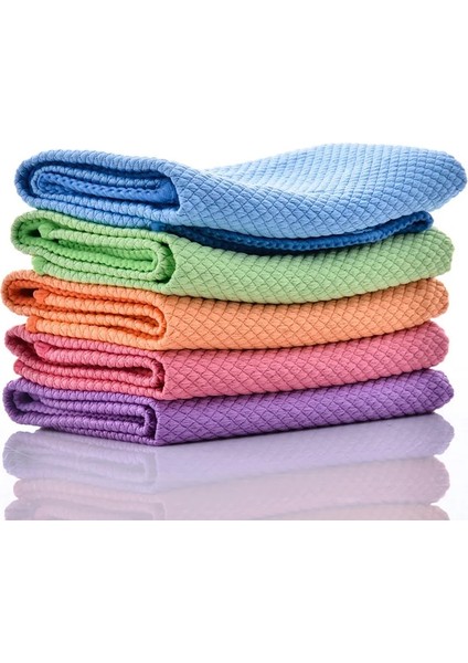 Pembe Tarzı * 40 cm Ev Cam Pencere Temizleme Bezi Mutfak Emici Bulaşık Bezi Temizlik Paçavra Yıkama Havlusu Ovma Pedi (Yurt Dışından) modelleri