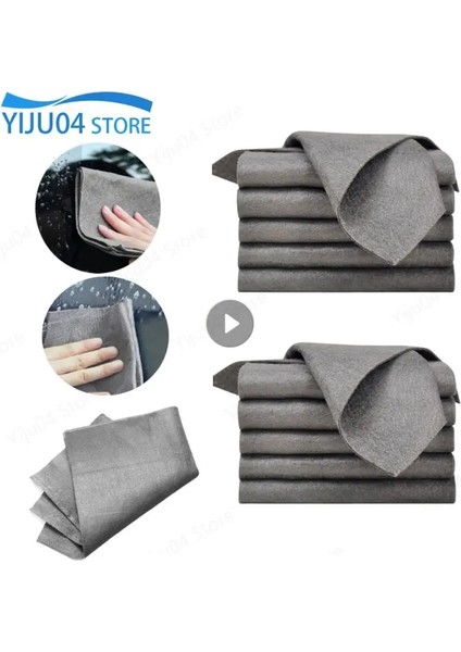 40X50CM Tarzı Cam Temizleme Bezi Büyülü Silme Araç Ön Camı Mikrofiber Bez Iz Bırakmadan Hızla Emici Ev Ürünleri (Yurt Dışından) indirimleri