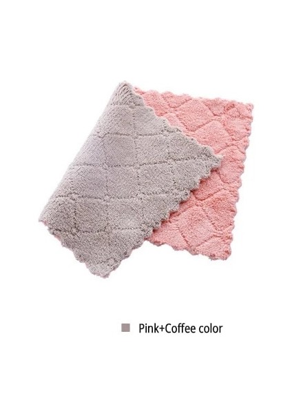 Çikolata Tarzı 3 Adet Süper Emici Mikrofiber Mutfak Bulaşık Bezi Yüksek Verimli Sofra Ev Temizlik Havlusu Mutfak Araçları Gadget'lar Cosina (Yurt Dışından)