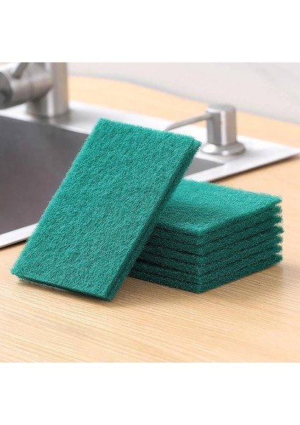 Bir Stil 5 Adet Yeşil Sünger Ovma Pedi Mutfak Kase Bulaşık Yıkama Temiz Fırçalama Temizleme Pedleri Ev Yıkama Malzemeleri Aksesuarları (Yurt Dışından) fiyatları