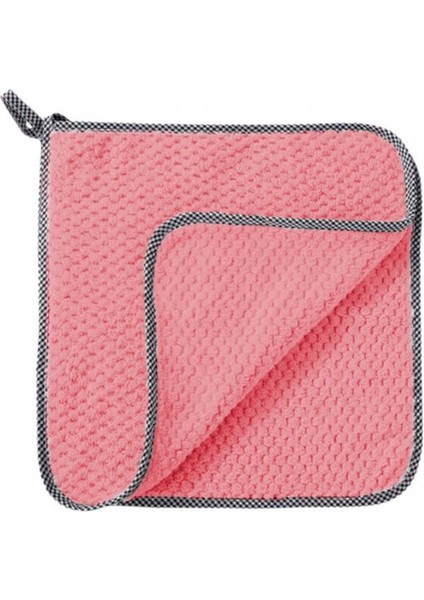 Pembe Tarzı 3 Parça Emici Mutfak Havluları Mikrofiber Ovma Pedi Yağ Bulaşık Bezleri Ev Aletleri Mutfak Paçavraları Aletler Yapışmaz Yağ Ev (Yurt Dışından)