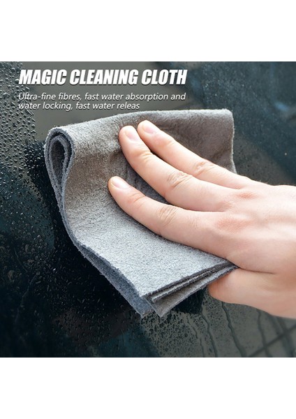 1 Adet Tarzı 30X40CM Kalınlaşmış Sihirli Temizlik Bezi Yeniden Kullanılabilir Mikrofiber Yıkama Paçavra Cam Silme Havlusu Mutfak Aynaları Otomatik Windows (Yurt Dışından)