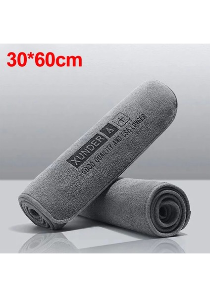 30X60CM Stili Araba Yıkama Havlusu Çift Taraflı Mikrofiber Temizlik Kurutma Bezi Mutfak Banyo Aynası Pencere Temizleme Araç Bakım Araçları (Yurt Dışından)