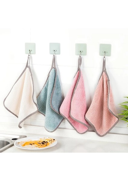 Çikolata Tarzı 3 Adet Süper Emici Mikrofiber Mutfak Bulaşık Bezi Yüksek Verimli Sofra Ev Temizlik Havlusu Mutfak Araçları Gadget'lar Cosina (Yurt Dışından) modelleri