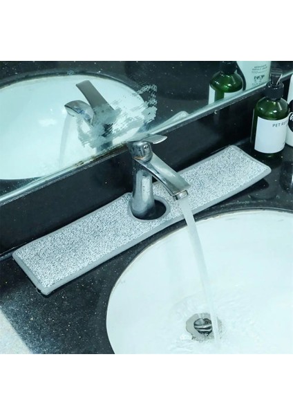 No.4 Stili Musluk Sarma Sıçrama Yakalayıcı Emici Mat Bulaşık Kurutma Pedleri Mutfak Banyo Rv Musluk Sayacı Lavabo Su Önlemek (Yurt Dışından) fırsatları