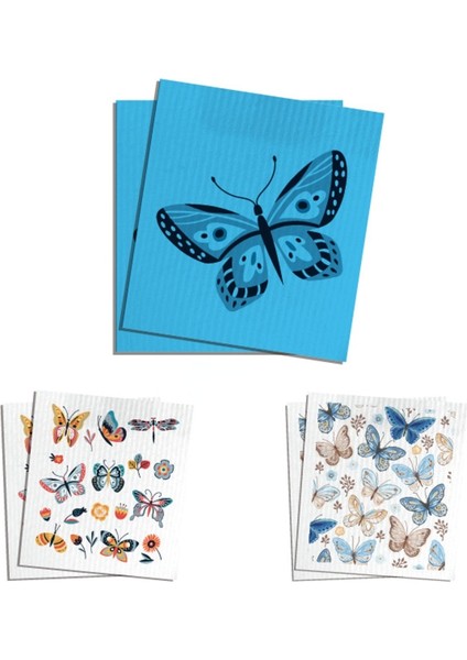 No.4 Stili 17.5X21CM Et Mutfak Havlusu Bulaşık Temizleme Bezi Mikrofiber Havlu Parlak Renkli Baskılı Çay Havluları Pişirme Araçları Mutfak Decoracion (Yurt Dışından) indirimleri