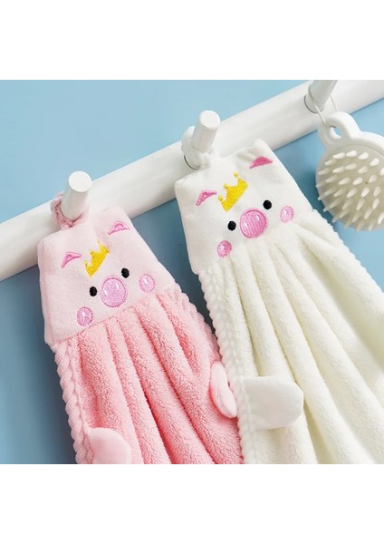 Stil4 Tarzı Sıcak El Havlusu Ev Sevimli Emici Mutfak Havlusu Tembel Bez Silme Havlusu Düz Renk Çocuk El Havlusu (Yurt Dışından) modelleri