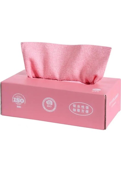 Yeşil Stil Çok Amaçlı Kutu Faydalı Temizlik Mendili Bulaşık Bezi Yumuşak Doku Temizleme Havlusu Kuru Islak Kullanım Mutfak Aksesuarları (Yurt Dışından) modelleri