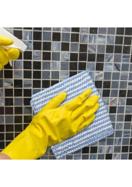 Pembe Tarzı Mutfak Bezi Bulaşık Havluları Çift Katmanlı Emici Yağ Ev Temizlik Silme Hızlı Kuruyan Bulaşık Bezleri Mutfak Gereçleri (Yurt Dışından) indirimleri