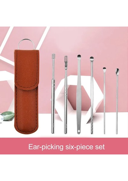 Siyah Stil Yüksek Li Yenilikçi Bahar Kulak Balmumu Temizleyici Alet Seti Saklama Çantası ile Kulak Temizleme Aracı Çocuklar Için Yetişkin Unisex (Yurt Dışından) fiyatları
