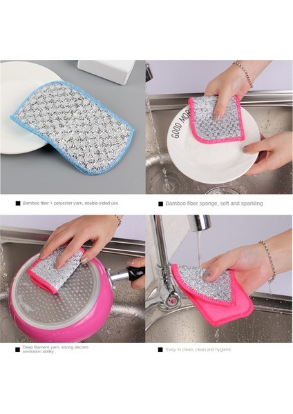 Kare Tarzı Sünger Bulaşık Yıkama ve Silme Tek Bir Silmeyle Temizlenir Modern ve Minimalist Temizleme Aracı Kolay ve Hızlı Temizlik Kolay Temizlenir (Yurt Dışından) modelleri