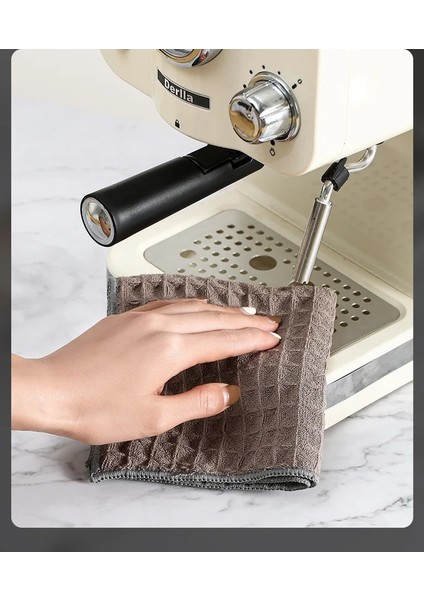 No.1 Stili 1 Parça Barista Bar Havlusu Süt Çay Dükkanı Kahve Makinesi Özel Bez Emici Su Tiftiksiz Temizlik Bezi Kare Emici Havlu (Yurt Dışından) modelleri