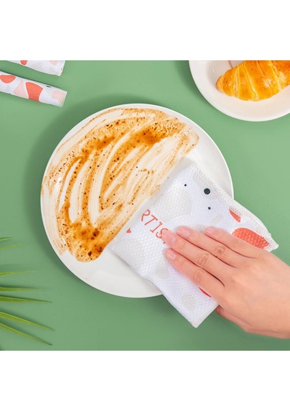 Bir Stil 30X30CM Ev Mutfak Için Mutfak Temizleme Bezi Yeniden Kullanılabilir Hızlı Kuru Bulaşık Bezi (Yurt Dışından) fiyatları