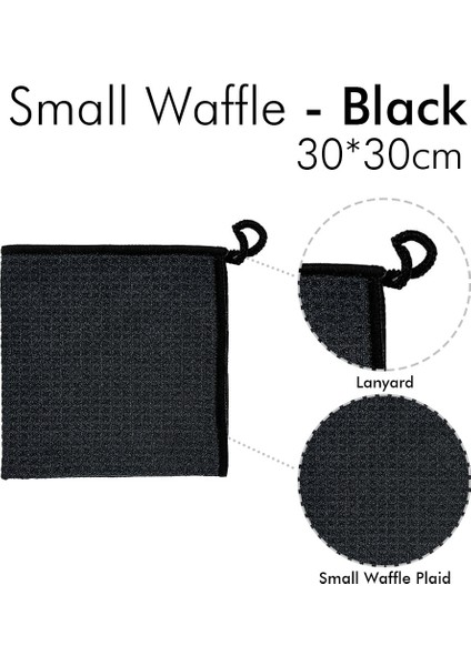 Siyah Stil Barista Mikrofiber Bez Kahve Makinesi Temizleme Havlusu Bar Mendil Emici Kare Havlu Kahve Temizleme Araçları Adet (Yurt Dışından)