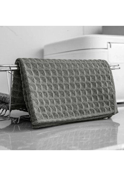 Siyah Stil Barista Mikrofiber Bez Kahve Makinesi Temizleme Havlusu Bar Mendil Emici Kare Havlu Kahve Temizleme Araçları Adet (Yurt Dışından)