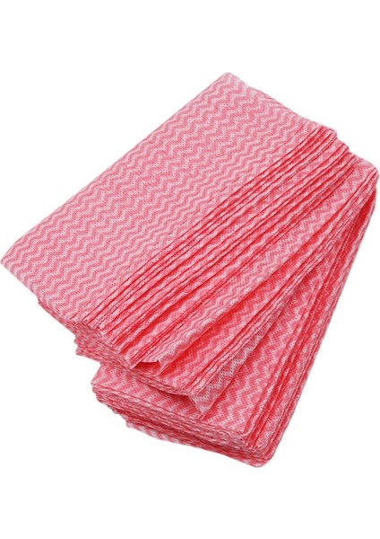 Pembe Tarzı Ack Yıkama Bulaşık Havlusu Çevre Tek Kullanımlık Mutfak Temizlik Bezi Yapışmaz Havlu Çantası Yağ Silme Paçavraları (Yurt Dışından)