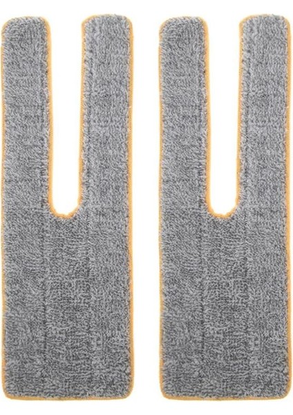 2 Adet Çift Taraflı Düz Paspas Yedek Bez Süper Emici Paspas Bezi Bez Yıkama Düz Paspaslar Ahşap Zemin Paspası Toz Itme Paspas Bezi (Yurt Dışından) fırsatları