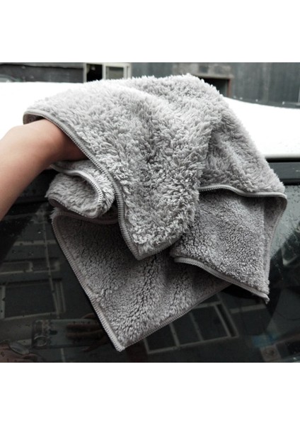 Mavi Stil Mikrofiber Havlu Ultra Kurutma Yıkama Yumuşak Parlatma Kenarsız Temizlik Süper Emici Peluş Kumaş Mutfak Ev Araba Için (Yurt Dışından) fırsatları