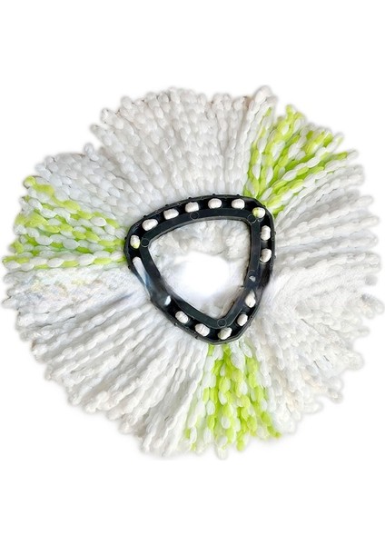 Yeşil Tarzı 1 Paket Paspas Yedek Kafa Mikrofiber Paspas Yedekler Paspas Yedek Kafaları Vileda O-Sedir Kolay Temizlik Paspas Kafası (Yurt Dışından)
