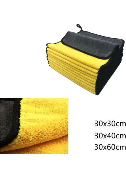 30X60CM-1 Adet Tarzı Mikrofiber Handdoek Oto Mikrofiber Doek Wassen Handdoek Mikrofiber Schoonmaakdoekje Wasstraat Drogen Handdoek Oto Detaylandırma (Yurt Dışından) modelleri