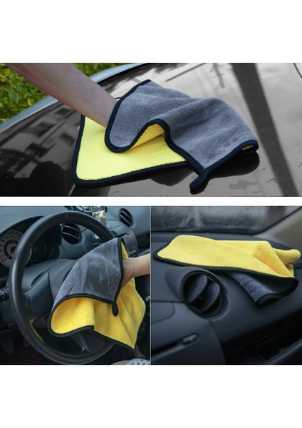 30X60CM-1 Adet Tarzı Mikrofiber Handdoek Oto Mikrofiber Doek Wassen Handdoek Mikrofiber Schoonmaakdoekje Wasstraat Drogen Handdoek Oto Detaylandırma (Yurt Dışından) fırsatları